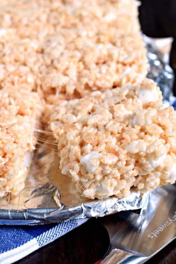 Perfect Rice Krispie Treats - Shugary Sweets