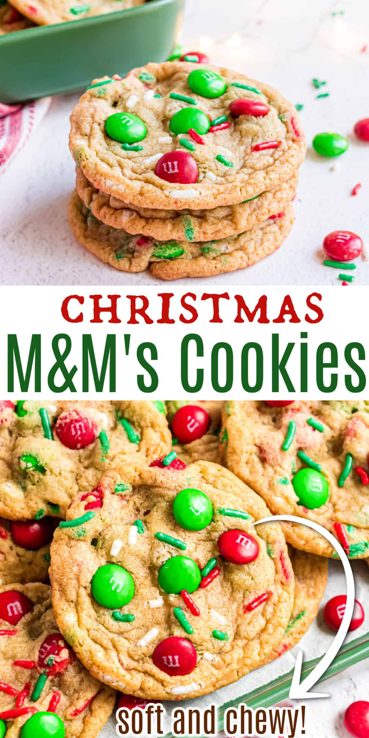 M&M Cookies Recipe - Shugary Sweets