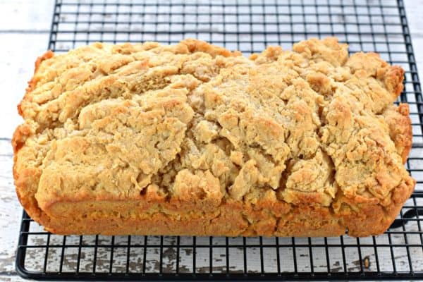 Easy, buttery Beer Bread recipe to serve with dinner! Also great to cube into bite sized pieces and use for dips!
