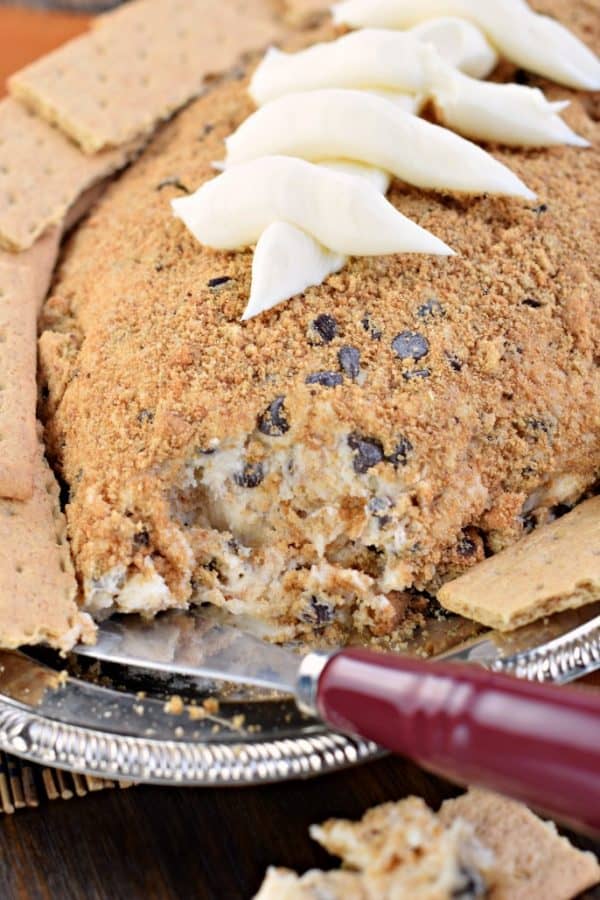 Chocolate Chip Cookie Cheese Ball Shugary Sweets