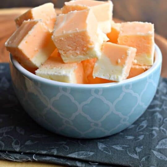 Orange Creamsicle Fudge Recipe Shugary Sweets