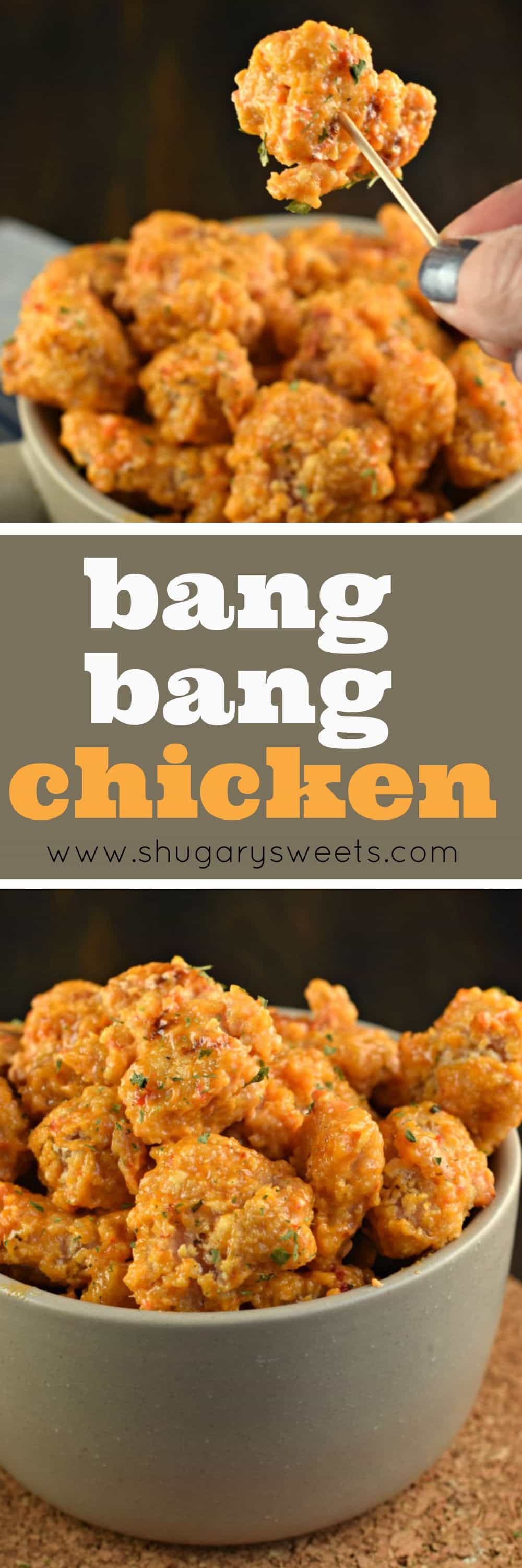 Bang Bang Chicken - Shugary Sweets