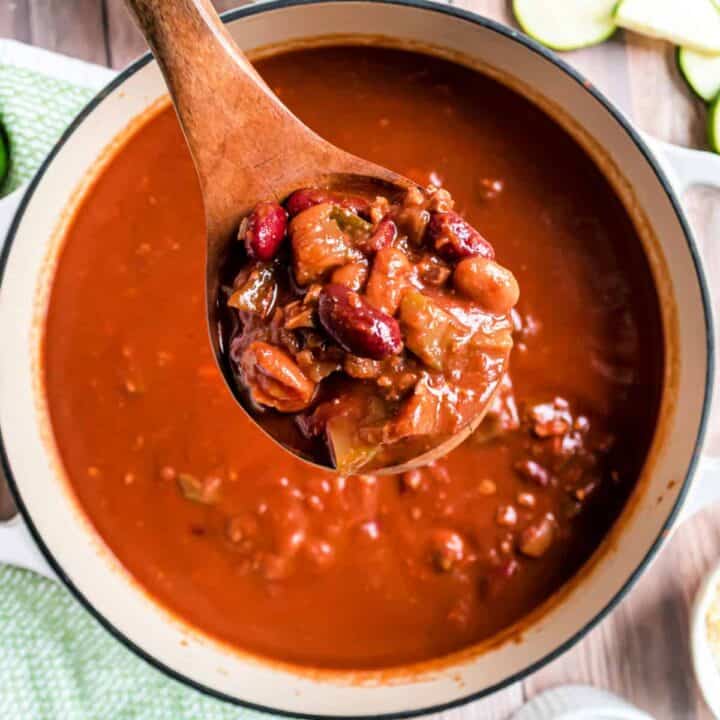 You won't miss the meat in this hearty Vegetarian Chili. Along with classic chili ingredients like beans and southwestern spices, this chili uses walnuts to achieve the perfect taste and texture.