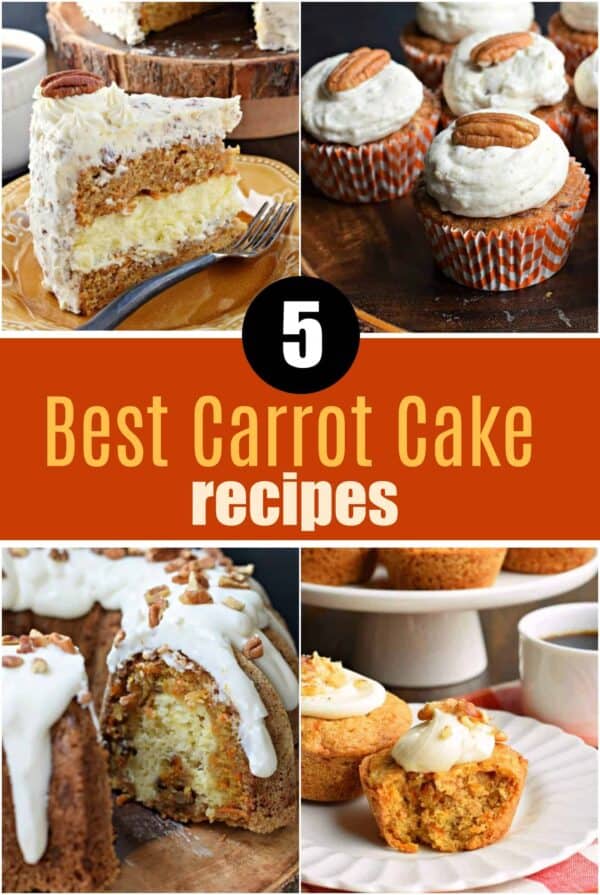 5 best carrot cake recipes