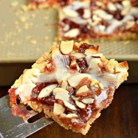 Strawberry Almond Bars