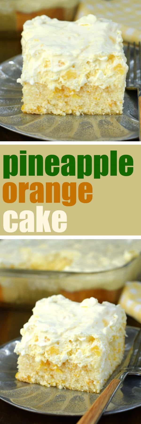 Pineapple Orange Cake - Shugary Sweets