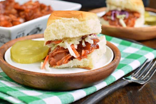 Wondering how to use jackfruit to make the most delicious BBQ Jackfruit Sliders and learn why this food is so trendy?? It's all about the texture and flavor of this vegetarian dish!