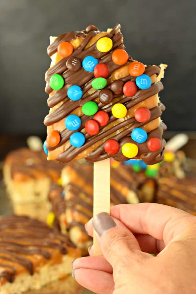 Chocolate Covered Rice Krispy Treat