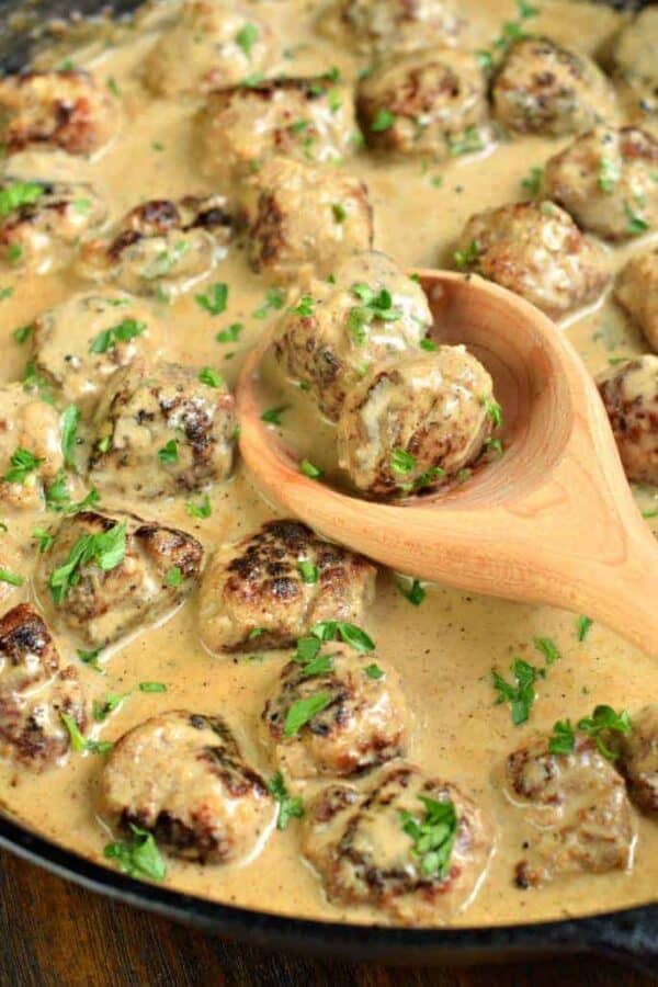 Authentic Swedish Meatballs Recipe - Shugary Sweets