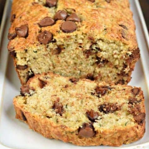 Freezer Friendly Chocolate Chip Zucchini Bread