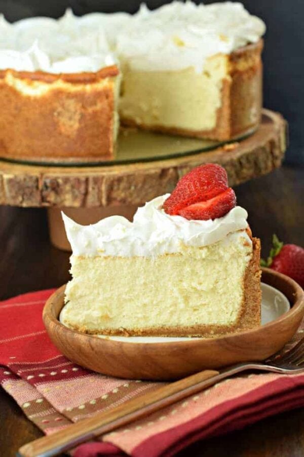 perfect vanilla cheesecake