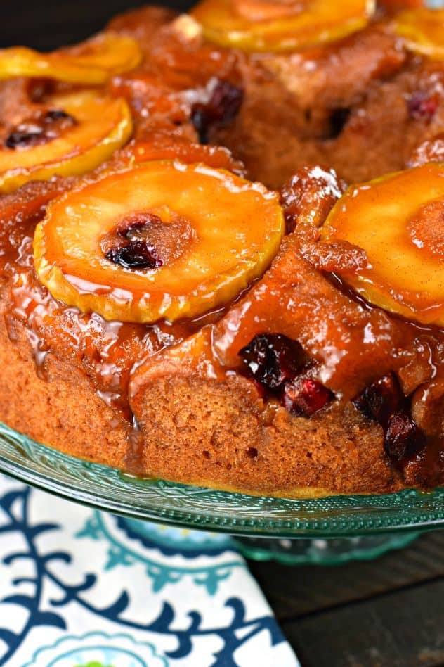 AppleCranberryUpsideDownBundtCake5 Shugary Sweets