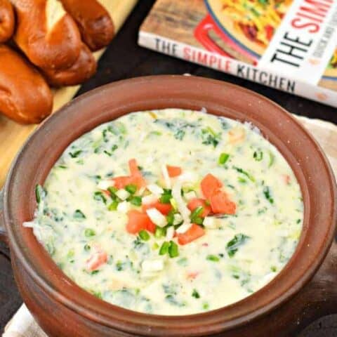 Jalapeno Spinach Queso