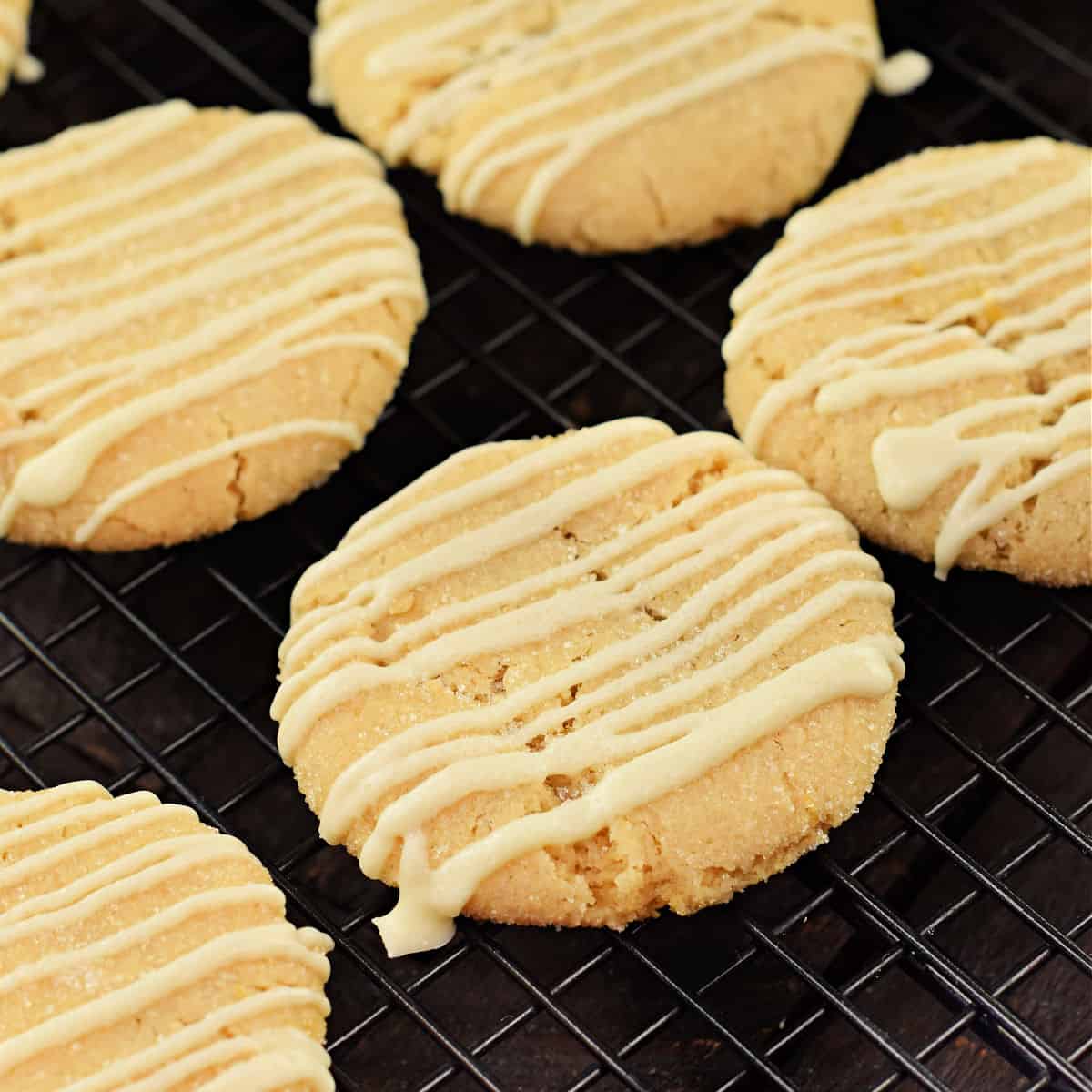 Lemon Crinkle Cookies