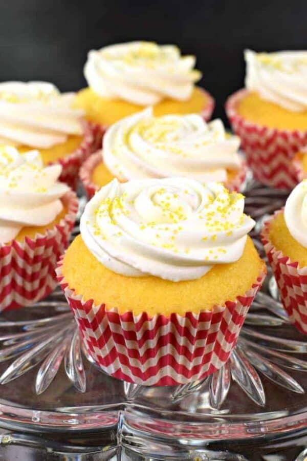 Lemon Cake With Whipping Cream Mousse Recipe Bettycrocker Com
