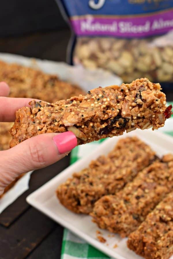 Peanut Butter Quinoa Protein Bars Shugary Sweets