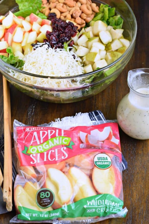 Crunch Pak apple Harvest Salad recipe