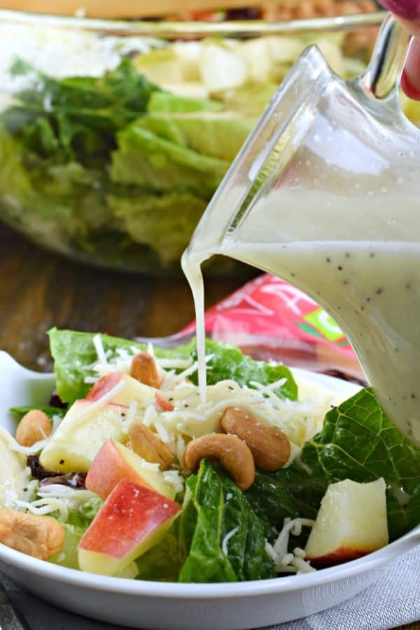 Lemon Poppy Seed dressing recipe, harvest salad