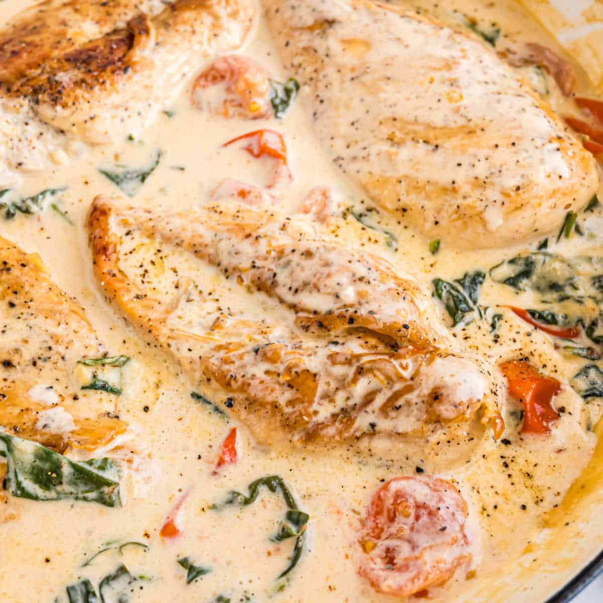 One Pan Tuscan Chicken Recipe