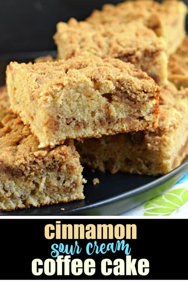 Cinnamon Sour Cream Coffee Cake