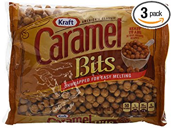 Kraft, Caramel Bits, 11oz Bag (Pack of 3)