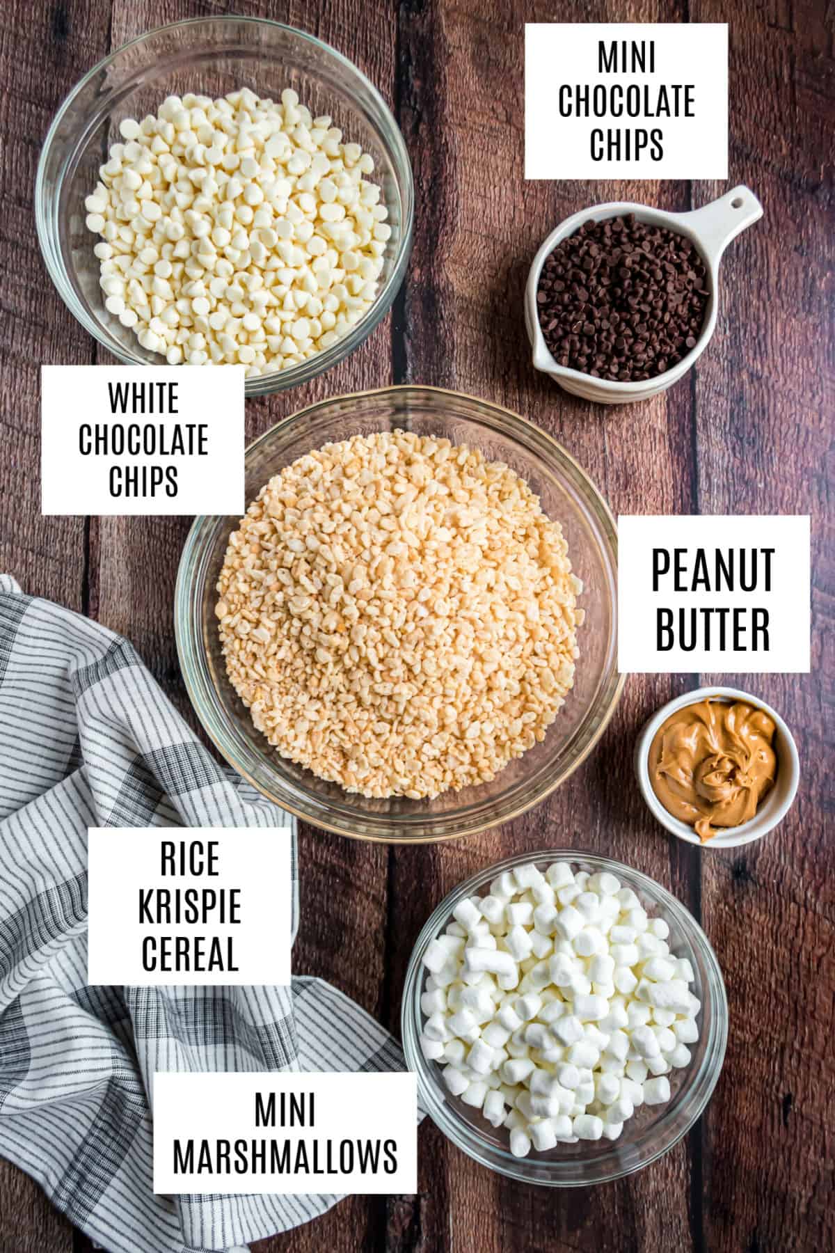 Ingredients needed to make rocky mountain avalanche bark.