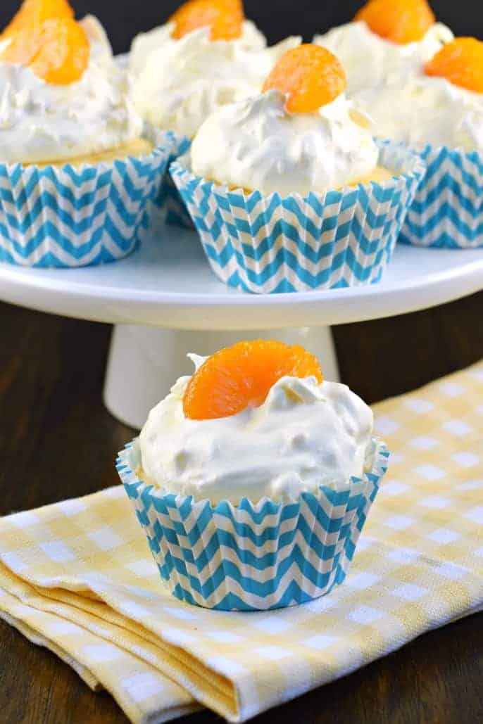 Light And Moist Low Calorie Pineapple Orange Cupcakes Recipe