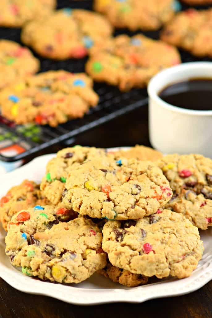 Peanut Butter Oatmeal Monster Cookies Recipe