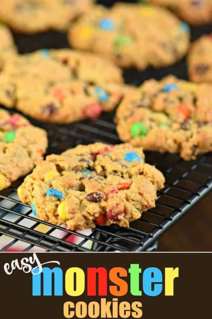 Peanut Butter Oatmeal Monster Cookies Recipe
