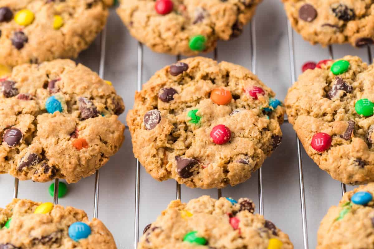 Monster Cookies Recipe - Shugary Sweets