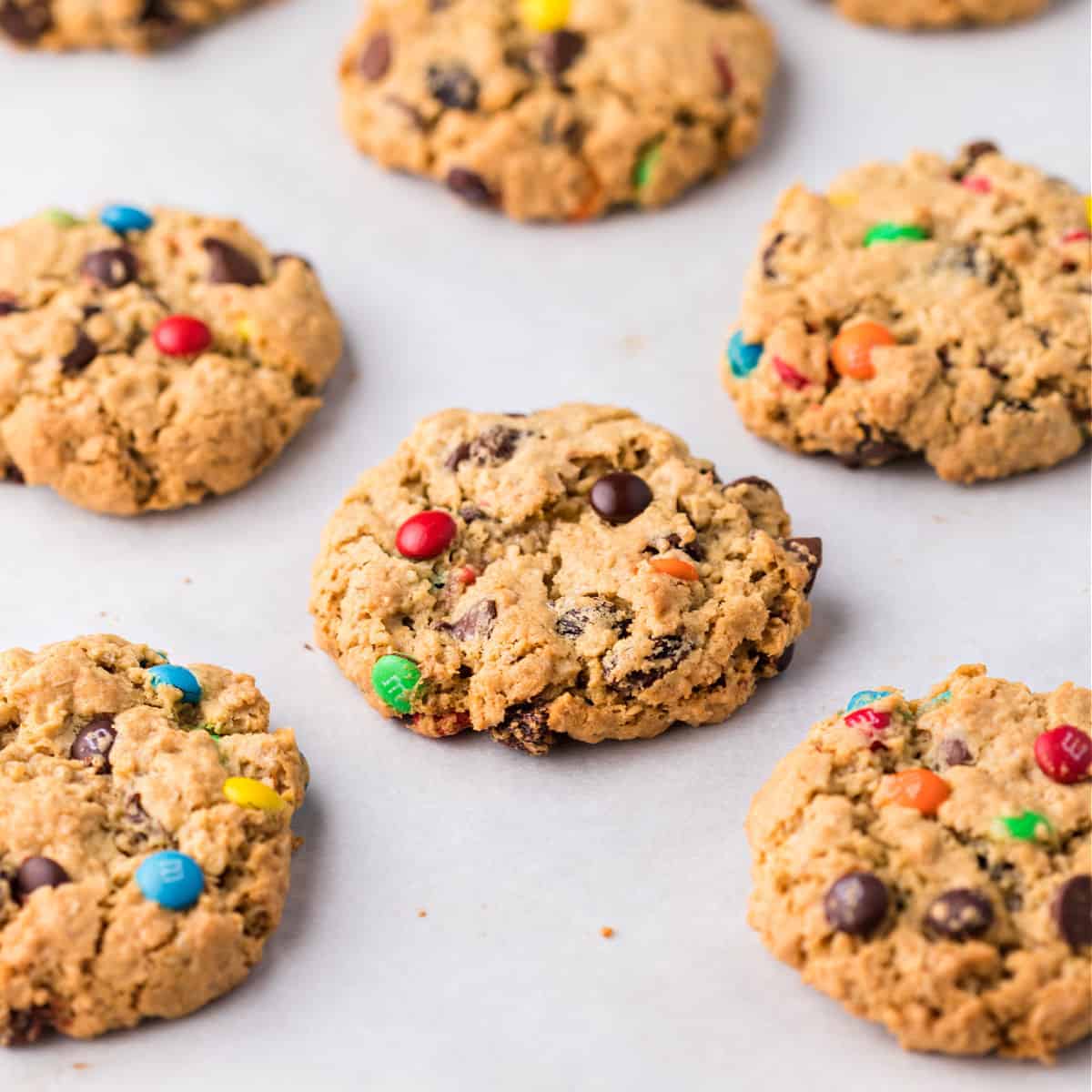 Monster Cookies Recipe - Shugary Sweets