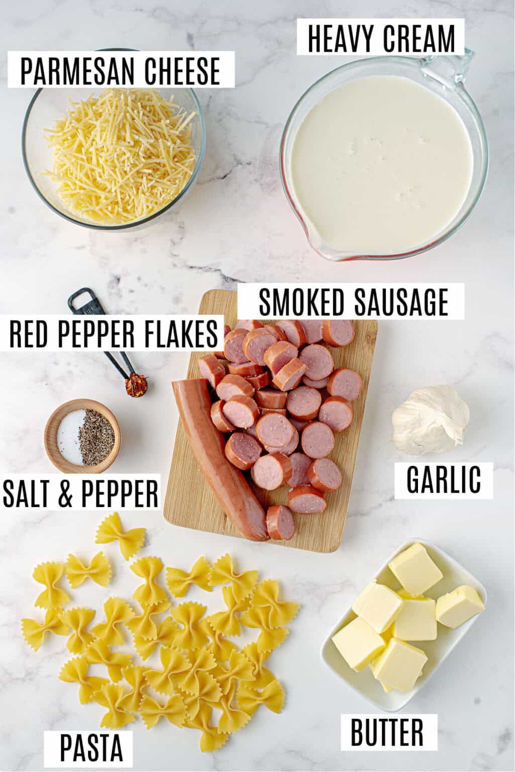 Sausage Alfredo Pasta Recipe Shugary Sweets