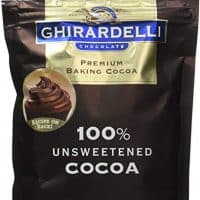 Ghirardelli Premium Baking Cocoa, 100% Unsweetened, 8oz. (Pack of 2)