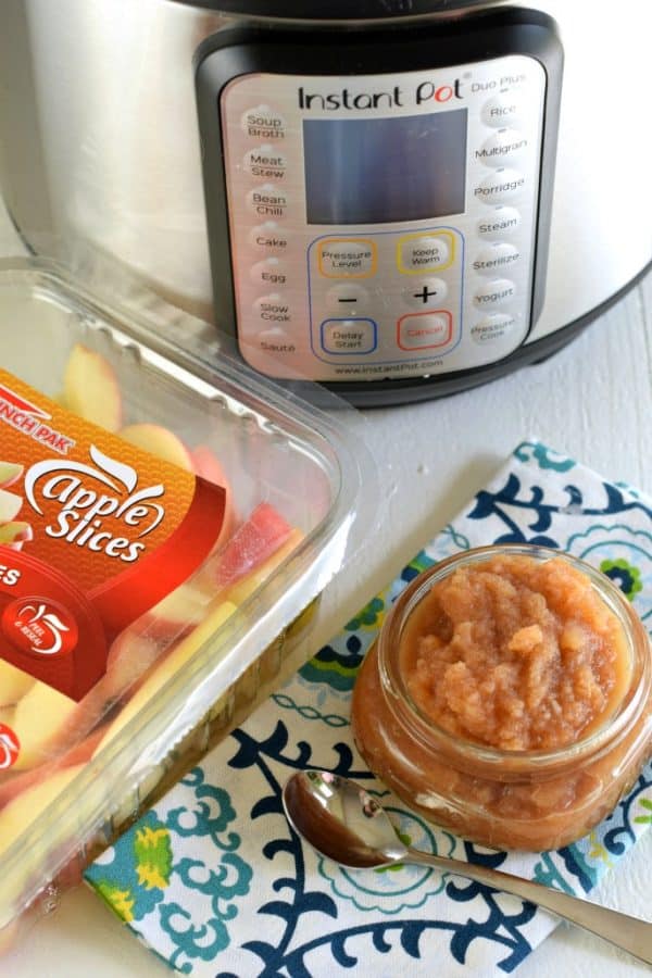 The Best, Quick and Easy, Instant Pot Applesauce Recipe