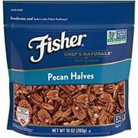 FISHER Chef's Naturals Pecan Halves, No Preservatives, Non-GMO, 10 oz