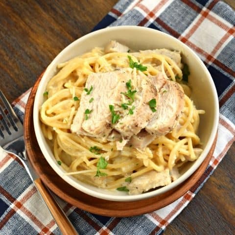 Instant Pot Chicken Alfredo