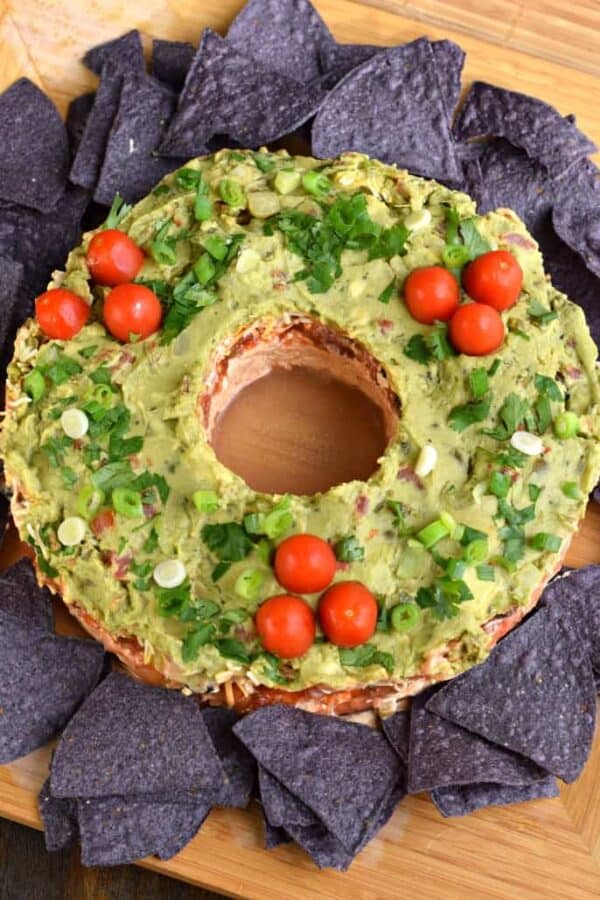 Christmas Wreath Taco Dip Recipe (2024)