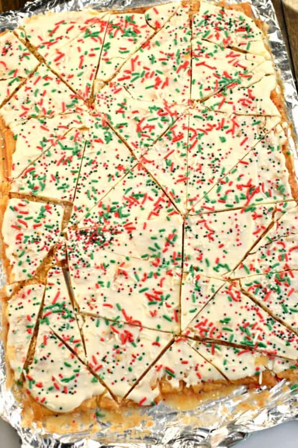 Easy saltine toffee recipe: aka Christmas Crack candy