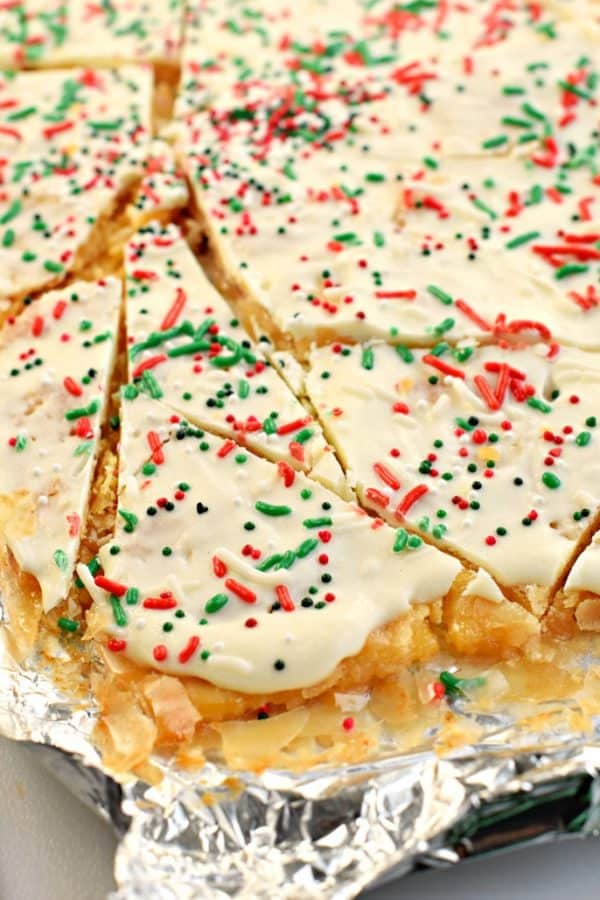Christmas Crack: Saltine Toffee