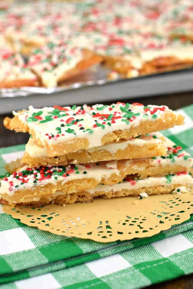 Christmas Crack Recipe - Shugary Sweets