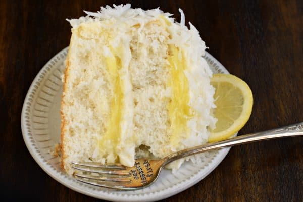 The Best From Scratch Lemon Coconut Cake Recipe