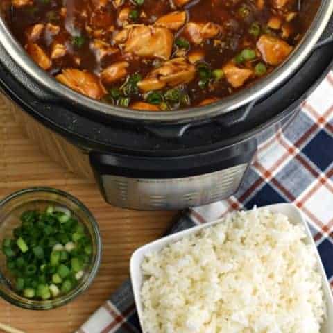 Instant Pot Bourbon Chicken