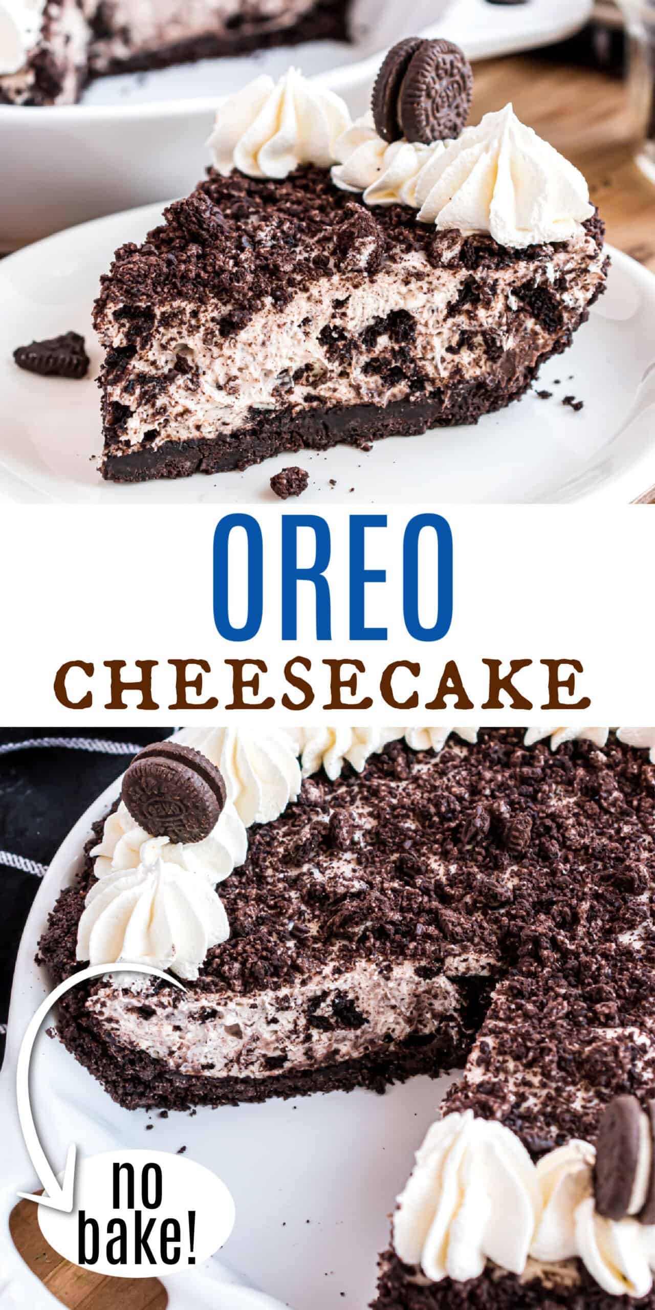 No Bake Oreo Cheesecake Recipe