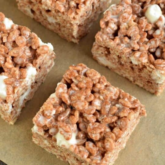Chocolate Krispie Treats Recipe Shugary Sweets
