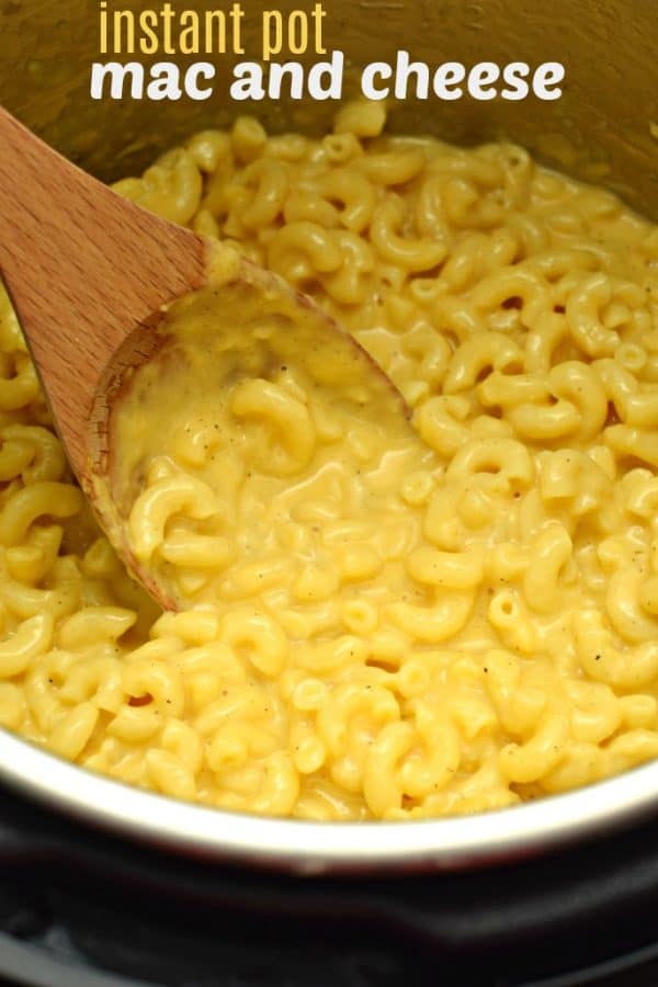 Instant Pot Mac and Cheese Recipe: creamy, delicious, ready in 10 minutes! #pressurecooker #instantpot #macaroni #cheese