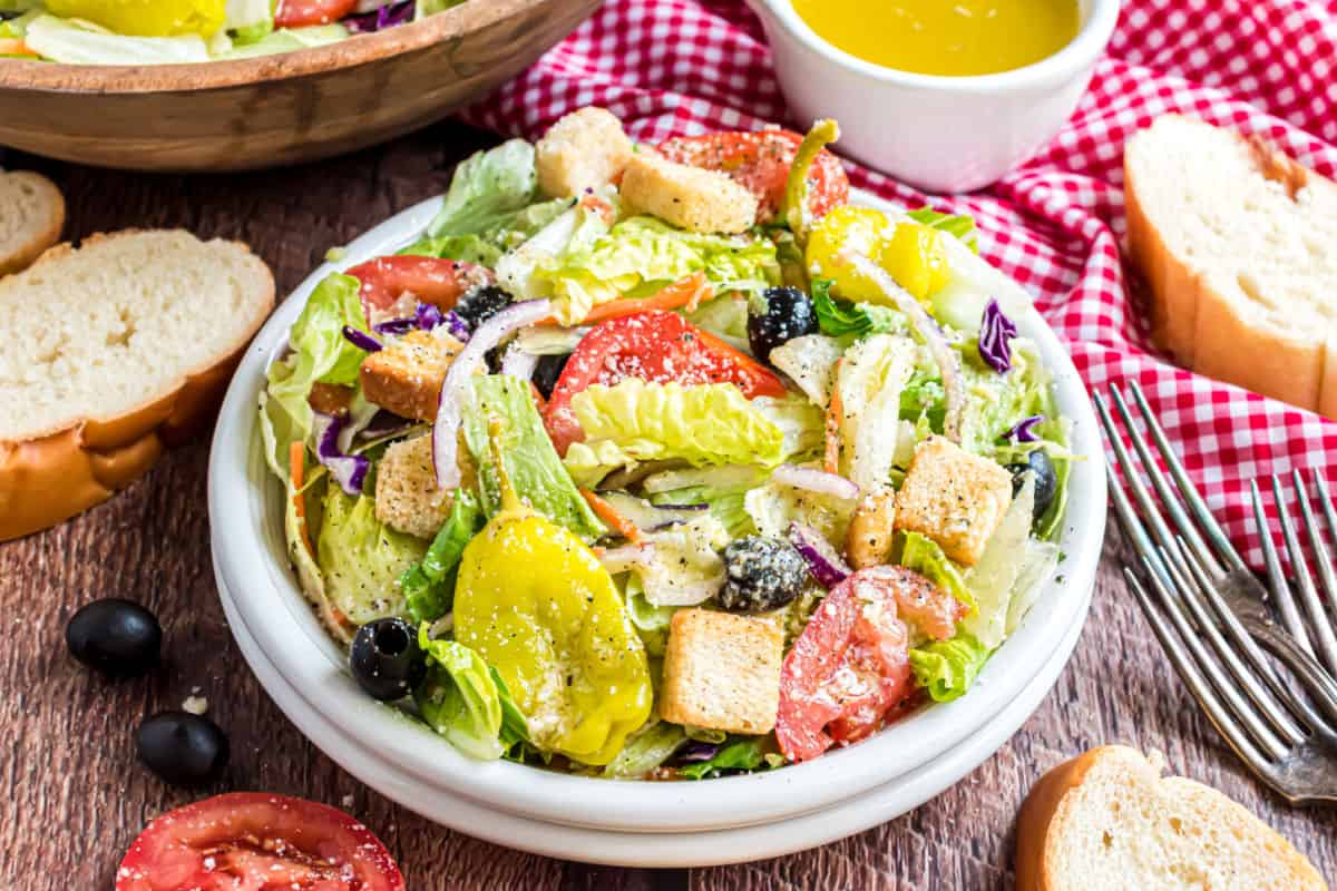 Olive Garden Salad Recipe - Shugary Sweets