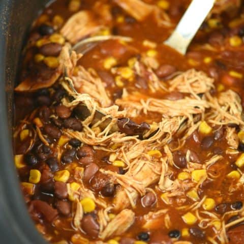Image for Slow Cooker Chicken Enchilada Chili Recipe
