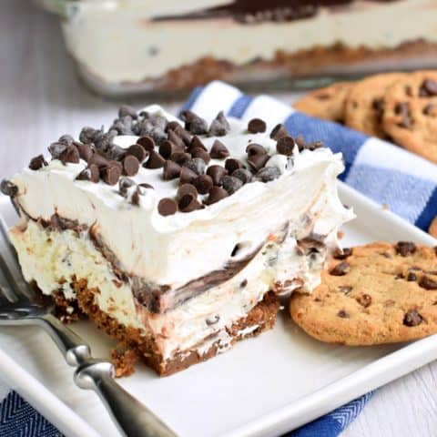 Chocolate Chip Cookie Lasagna