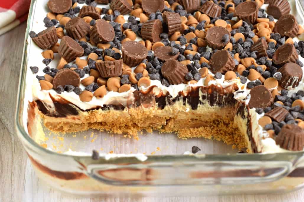 Chocolate Peanut Butter Lasagna Recipe Shugary Sweets