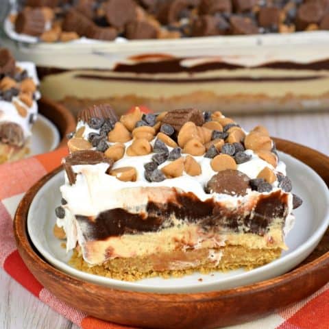 Chocolate Peanut Butter Lasagna